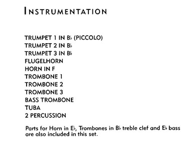 Instrumentation Sample